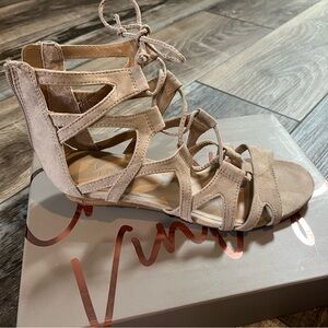 Crown Vintage Tan Gladiator Sandals